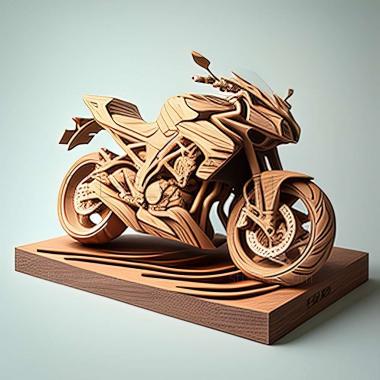 3D модель Kawasaki Z400 (STL)